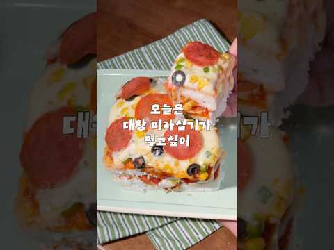 하씨のレシピ: 7畳ワンルームで白設気を蒸してピザ白設気を作るVlog
