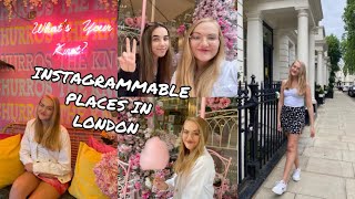 INSTAGRAMMABLE PLACES IN LONDON || Saint Aymes, Knot Churros, South Kensington