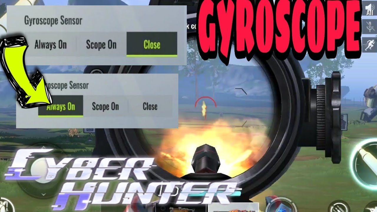 BEST SETTING FOR BETTER AIMING! | CYBER HUNTER