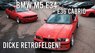 LEVELLA | BMW M5 E34 & E36 Cabrio | Dicke Räder für die BMW Baureihe - Retrofelgen!