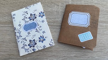 Mini password books and a book flip through for Tania