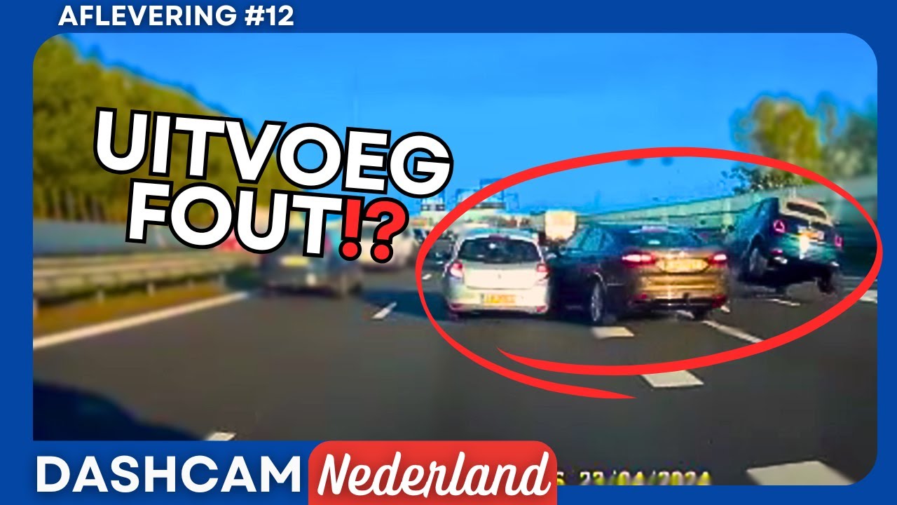 Uitvoegfout met grote gevolgen!? | Dashcam Nederland | Aflevering #12