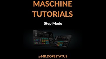 [STEP MODE] NATIVE INSTRUMENTS MASCHINE STUDIO TUTORIAL