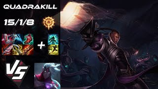 BOTTOM Lucian vs Varus [QUADRAKILL] - EU Grandmaster Patch 25.S2.5