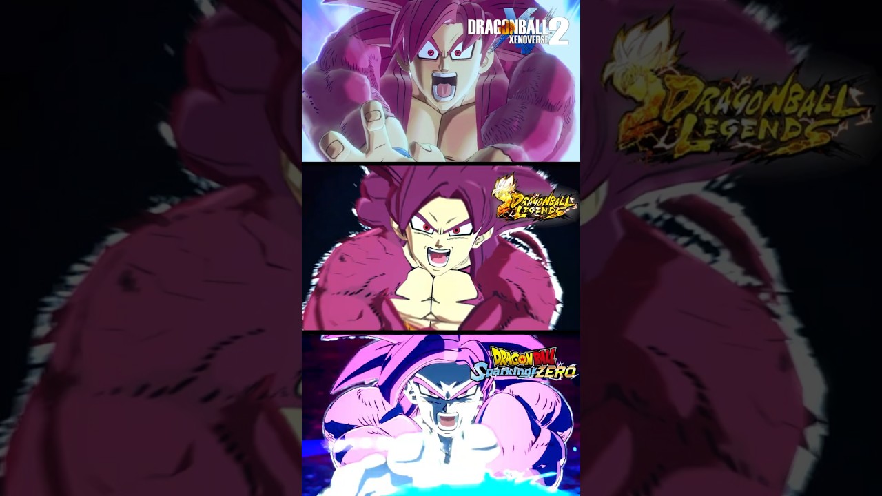 Which Game Did Adult SSJ4 Daima Goku's Transcendent Kamehameha The BEST????