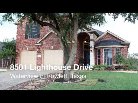 8501 Lighthouse Drive, Rowlett, TX home video tour