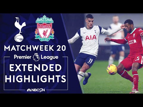 Tottenham v. Liverpool | PREMIER LEAGUE HIGHLIGHTS | 1/28/2021 | NBC Sports