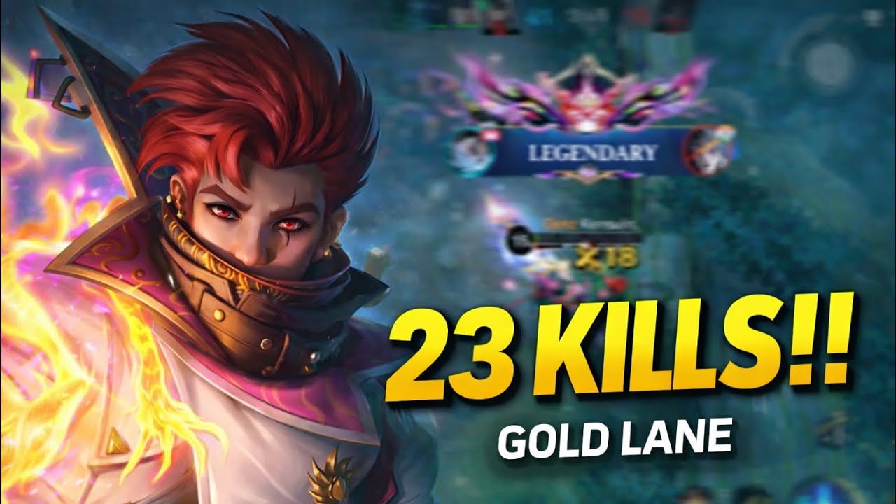 INSANE 23 KILLS Granger 🔥 | Legendary Gold Lane Gameplay | MLBB