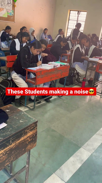 These Students making a noise 😎#shorts