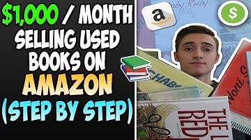 How To Make $1,000 A Month Selling Used Books On Amazon FBA | STEP-BY-STEP Beginners Guide