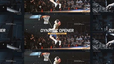 After Effects Template: Dynamic Opener