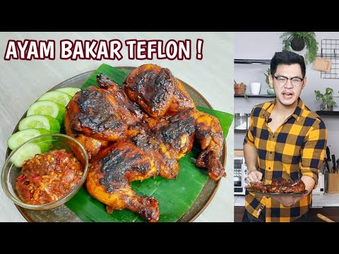 Daftar Masakan PAKE TEFLON ! RESEP AYAM BAKAR KECAP DAN SAMBAL JERRY MASTERCHEF Yang Mantap