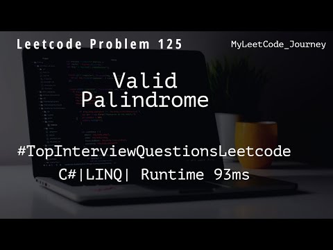 Valid Palindrome |