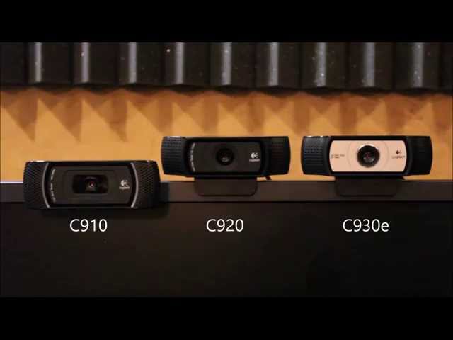 HD Shootout (comparing the C910, C920, and C930e) - YouTube