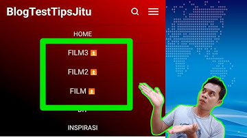 Cara Membuat / Edit Menu dan Submenu di Blogger #tipsjituwebsite