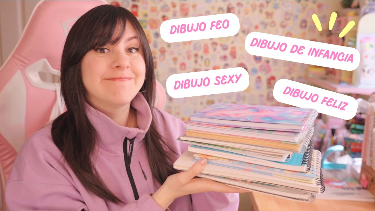 ¡TAG de los 15 DIBUJOS! Recorriendo mis sketchbooks 📕