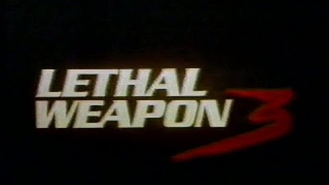 Lethal Weapon 3 (1992) TV Spot Trailer