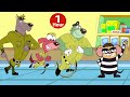 Funny Kids 2d Cartoon | 👮‍♂️Policeman Keeps Us Safe - Mall Thief!! Animation |Rat A Tat |Chotoonz TV