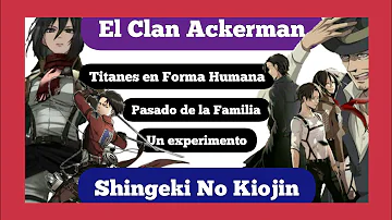 ¿Por qué los Ackerman no pueden convertirse en titanes?