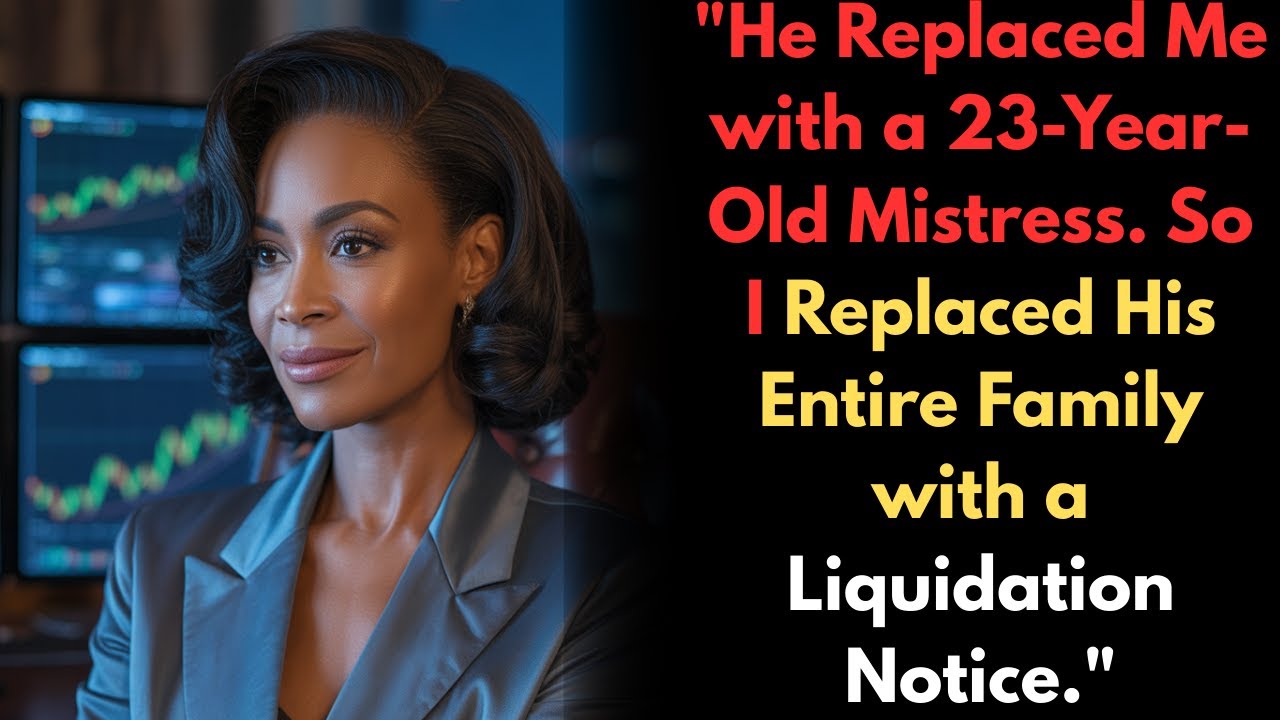 He Replaced Me with a 23 Year Old Mistress So I Replaced His Entire Family with a Liquidation Notice