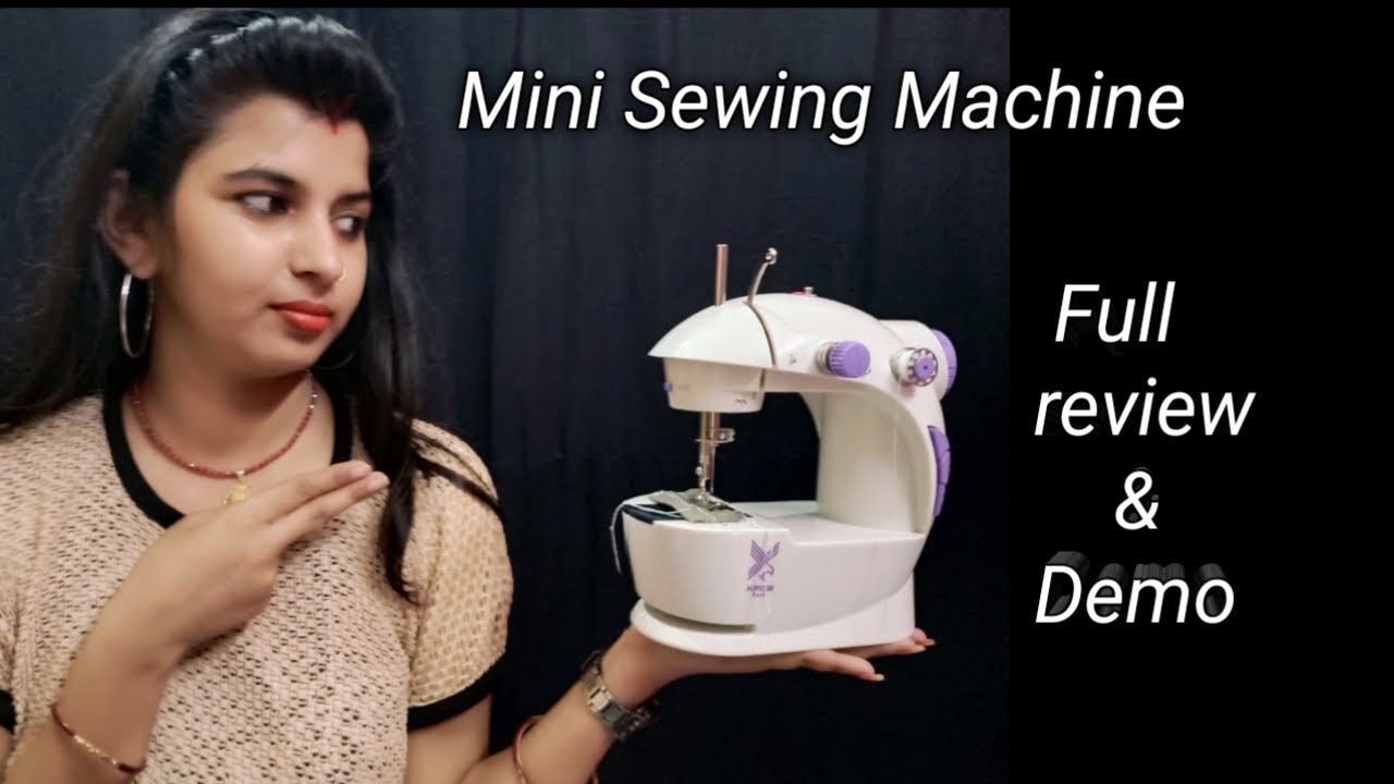 Mini Sewing Machine Review&DemoMini Sewing Machine Nishu beauty