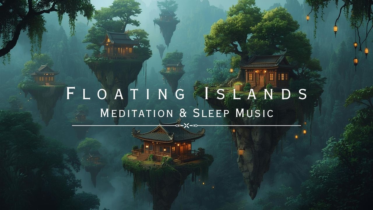 432 hz Meditation Music for Concentration, Sleep and Focus | Floating Islands