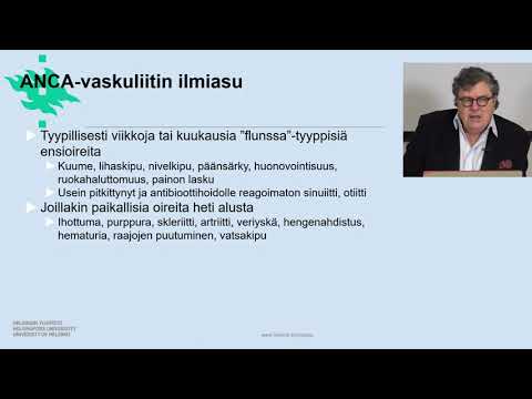 Video: Onko leukosytoklastinen vaskuliitti syöpää?