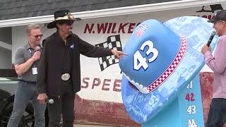 RICHARD PETTY MONUMENT HAT UNVEILED AT NORTH WILKESBORO SPEEDWAY