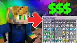 OP SKYBLOCK INSANE DROP PARTY !!! (FREE MONEY, SPAWNERS & MORE) Pt.3