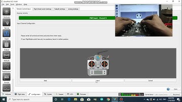 Transmitter setup wizard in librepilot