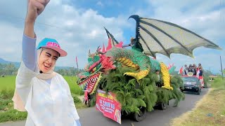 sangat unik paling kreatif karnaval kendaraan hias termegah di th 2023 | karnaval mangunrejo
