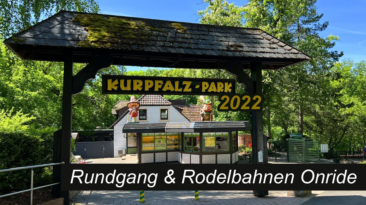 Kurpfalzpark 2022 Rundgang, Sommerrodelbahn Onride und Shows | Wachenheim Freizeitpark | Xscaped