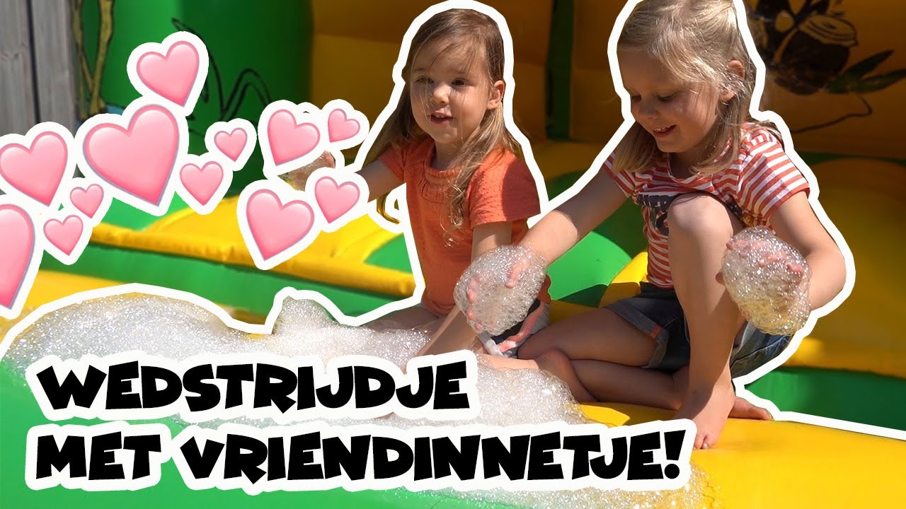 LEUK TUINFEESTJE MET VRIENDINNETJE FLEUR !!