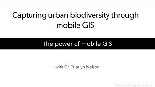 Power of Mobile GIS