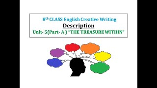 8th Class English Creative Writing  -  Description - Unit -5 (A) THE TREASURE WITHIN | TS | AP
