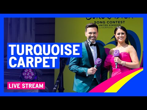 Eurovision Song Contest 2023 Turquoise Carpet | Live Stream | Eurovision 2023