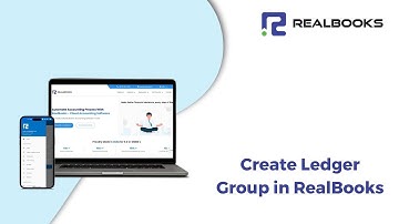 How to Create Ledger Group in RealBooks | India