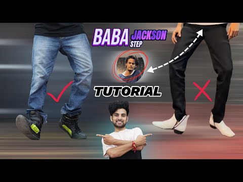 Baba Jackson Dance Step Tutorial | Chal Chaiya Chaiya Dance | Ajay Poptron Tutorial