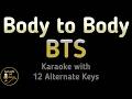 BTS Body To Body Karaoke Instrumental Lower Higher Female Original Key BTS Body To Body Karaoke Instrumental Lower Higher Female Original Key
