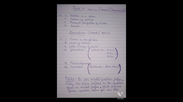 physics 1st PUC question based on chapter