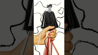 How I made this mixed media collage #mixedmedia #collage #animation