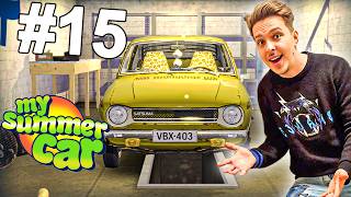 MOJE AUTO JEZDÍ!!! | MY SUMMER CAR #15!