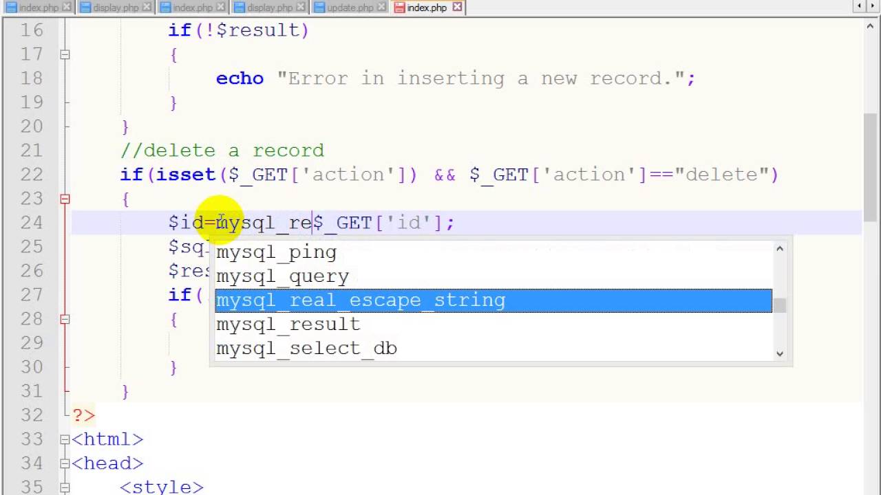PHP Part 4 - YouTube