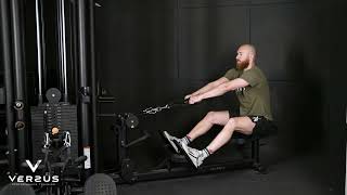 Semi-Pronated Close Grip Seated Cable Row / Row - Seated - Close Grip - Semi-Pronated