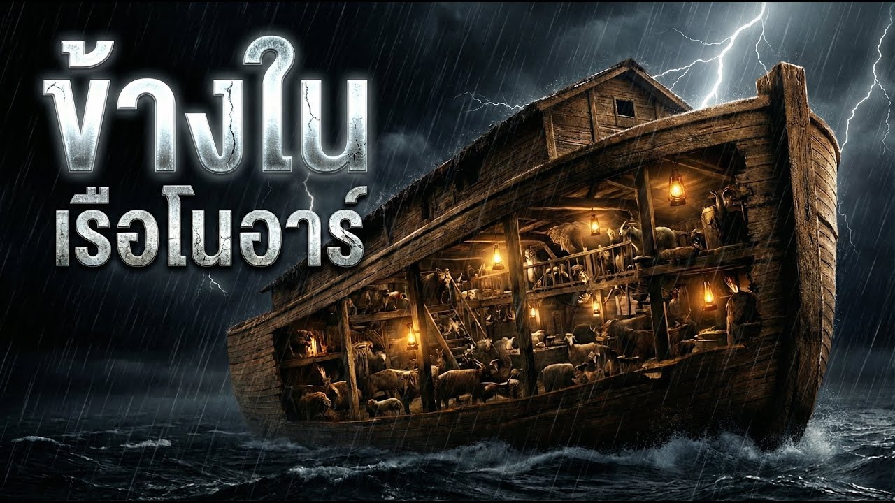 370 วันกลางคลื่นยักษ์! โนอาห์จัดการสัตว์ 6,800 ชีวิตได้อย่างไร | PODCAST ตำนาน EP.32