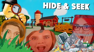 CHOWANY *bardzo śmieszny* w ROBLOX 🤣 Hide and Seek screenshot 4