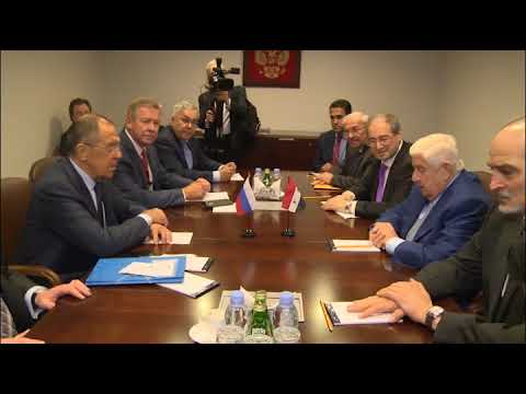 С.Лавров и В.Муаллем | Sergey Lavrov & Walid Muallem