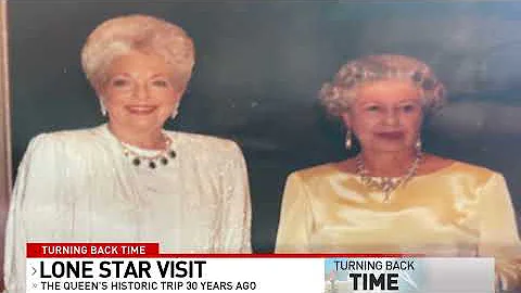 Queen Elizabeth & Prince Philip historic trip to A...