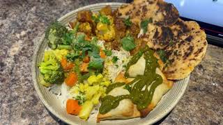 How to make Vegan and Gluten Free Indian Food (Korma, Aloo Gobi, Naan, Samosas) 🇨🇦🇮🇳🍛