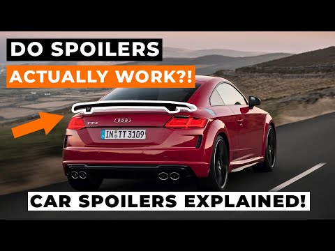 What is a car spoiler and how does it work?